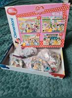 4 in 1 puzzel Minnie Mouse 20 en 60 puzzelstukken, Ophalen of Verzenden, 10 tot 50 stukjes, Gebruikt, 4 tot 6 jaar