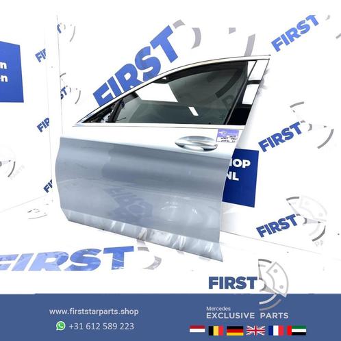 W205 PORTIER LINKSVOOR C Klasse COMPLETE DEUR LINKS VOOR BLA, Auto-onderdelen, Carrosserie en Plaatwerk, Deur, Mercedes-Benz, Voor