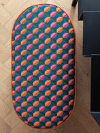 Plat ovale poef, Ophalen, Ovaal, Minder dan 25 cm