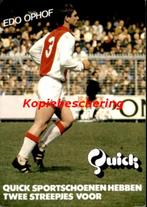 AJAX Edo Ophof Quick reclamekaart handtekening # 25, Verzamelen, Sportartikelen en Voetbal, Verzenden, Ajax, Spelerskaart