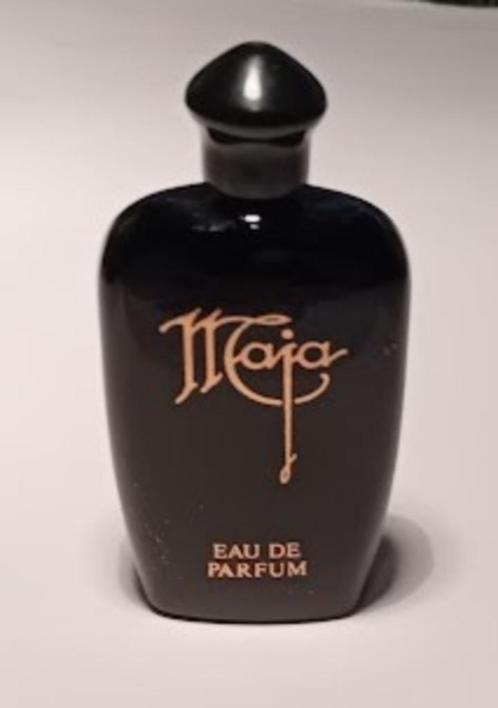 Vintage Myrurgia Maja EdP 5ml zwart, Verzamelen, Parfumverzamelingen, Zo goed als nieuw, Miniatuur, Gevuld, Ophalen of Verzenden