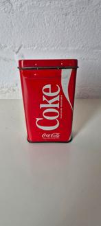 Vintage Coca-Cola sigaretten blik, Ophalen of Verzenden, Gebruikt, Overige, Overige merken