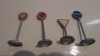 Originele verkeersborden Dinky Toys jaren 60, Ophalen of Verzenden