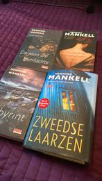 4 Henning Mankell boeken, Zo goed als nieuw, Nederland, Henning Mankell, Ophalen of Verzenden