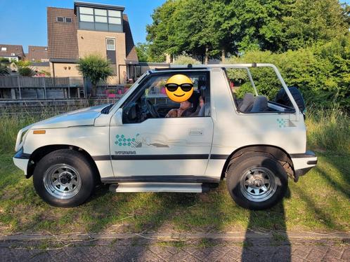 Suzuki Vitara Cabrio , heel netjes , new APK tm zomer 2027!, Auto's, Suzuki, Particulier, Vitara, Elektrische ramen, Benzine, Cabriolet