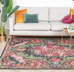 Vrolijk vloerkleed 115x170 - met vlek, Gebruikt, 100 tot 150 cm, Bruin, Ophalen of Verzenden