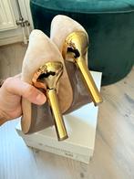 Versace pumps maat 38, Pumps, Beige, Ophalen of Verzenden, Gedragen