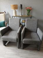 4 grijze stoelen, Ophalen of Verzenden, Zo goed als nieuw, 50 tot 75 cm
