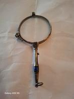 Antieke Art nouveau Lorgnet met Blauwe Accent, Antiek en Kunst, Ophalen of Verzenden