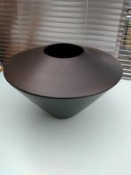 Grote Art Deco aardewerk vaas van Claude Dumas, Huis en Inrichting, Zwart, Aardewerk of Porselein, Ophalen of Verzenden, Zo goed als nieuw