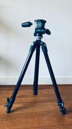 Manfrotto 055 XDB met 804 RC2 kop aluminium statief, Ophalen, Zo goed als nieuw, 175 cm of meer, Driepoot