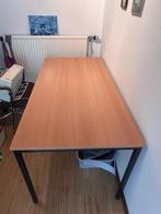 bureautafel met mooi blad van 2 cm dik, Huis en Inrichting, Bureaus, Ophalen, Zo goed als nieuw, Bureau
