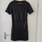 Leren jurkje, Kleding | Dames, Jurken, Maat 38/40 (M), Zwart, Ophalen of Verzenden, Zo goed als nieuw