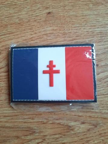Patch croix de Lorraine (3 kleuren) beschikbaar voor biedingen