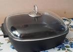 Nameta Alu Guss Braadpan met Glazen Deksel, Ophalen of Verzenden, Gebruikt, Aluminium, Koekenpan of Braadpan