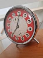 vintage / retro klok, Ophalen of Verzenden, Gebruikt, Analoog, Wekker of Tafelklok
