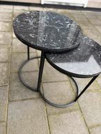 Bijzettafeltjes, Minder dan 55 cm, Gebruikt, Rond, Ophalen
