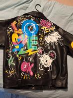 Trendy jas dames maat M / L, Ophalen of Verzenden, Zo goed als nieuw, Maat 42/44 (L), Zwart