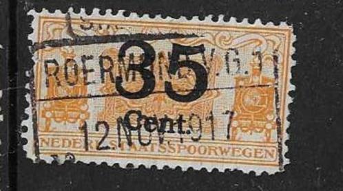 Spoorwegzegel met stempel  Roermond, Postzegels en Munten, Postzegels | Nederland, Gestempeld, T/m 1940, Verzenden