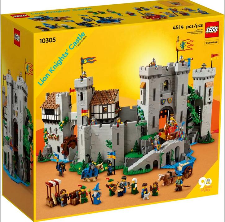 Lego 10305 Lion Knights' Castle / Leeuwenridders Kasteel, Kinderen en Baby's, Speelgoed | Duplo en Lego, Nieuw, Lego, Complete set
