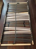 bedframe 90x200, Ophalen, 90 cm, Eenpersoons, Beige