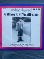 Gilbert O Sullivan - Nothing rhymed, Ophalen of Verzenden, Gebruikt, Pop