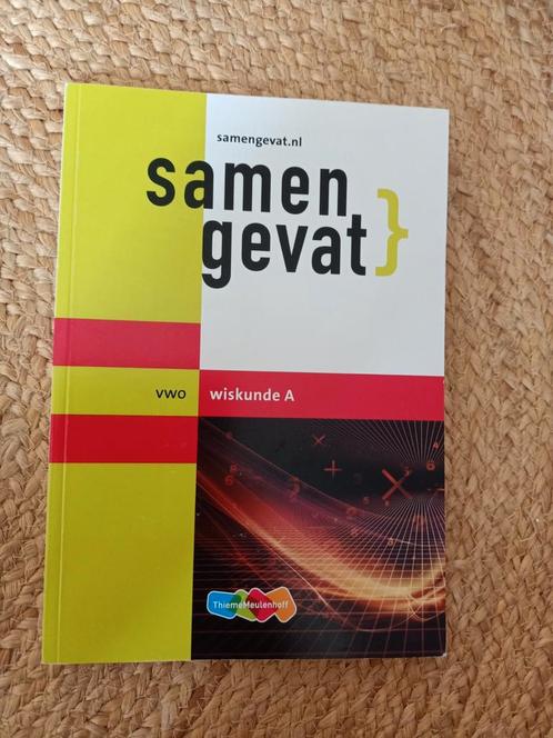 Samengevat wiskunde A vwo, Boeken, Schoolboeken, Nieuw, Nederlands, VWO, Ophalen of Verzenden
