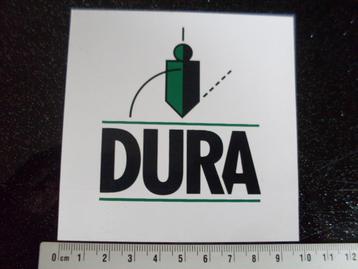 sticker dura logo beschikbaar voor biedingen