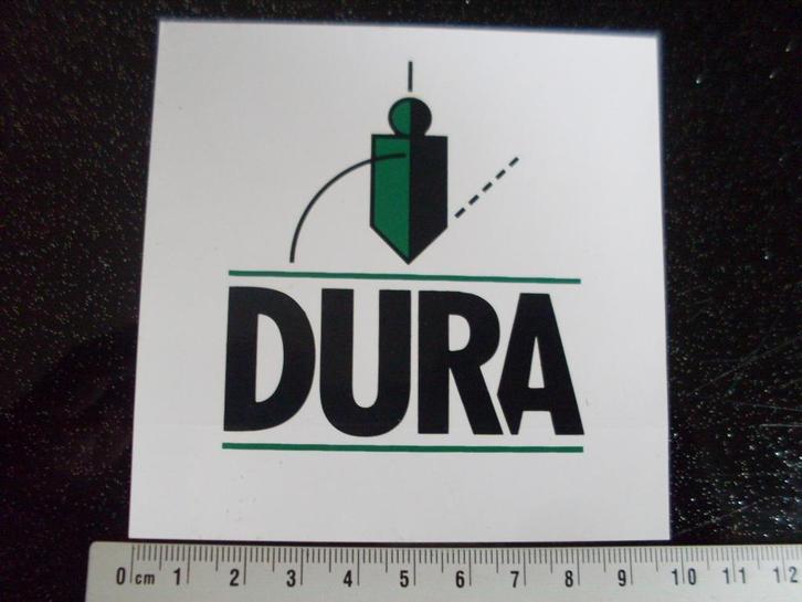 sticker dura logo, Verzamelen, Stickers, Zo goed als nieuw, Bedrijf of Vereniging, Verzenden