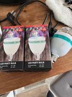 Drie roterende disco lampen, Ophalen, Nieuw, E27 (groot)