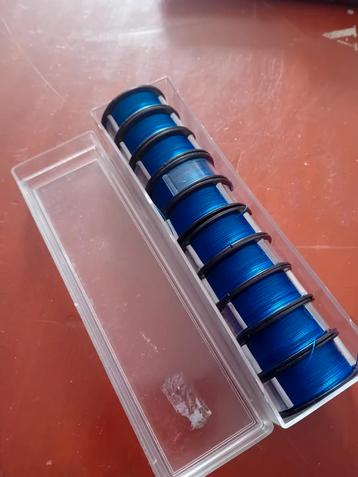 Hengelgaren blauw bolu hengelbouw wikkelgaren beschikbaar voor biedingen