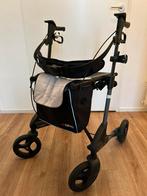 Topro rollator zwart inklapbaar met tas en rugband, Ophalen of Verzenden, Zo goed als nieuw