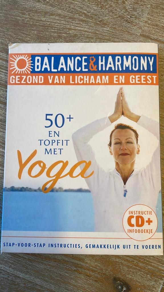 NIEUW! 50+ EN TOPFIT MET YOGA CD + INFOBOEKJE, Ophalen of Verzenden, Nieuw