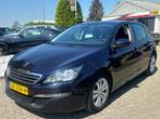 Peugeot 308 1.2 Benzine 5-Deurs Blauw 2015 135.000 KM, Voorwielaandrijving, Stof, Gebruikt, 750 kg