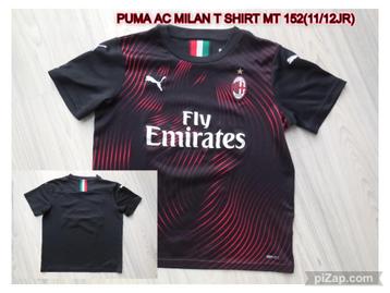 PUMA VOETBAL T SHIRT AC MILAN MT 152(11/12JR)