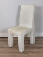 Gispen kunststof stoel 6 x, Huis en Inrichting, Kunststof, Gebruikt, Wit, Design