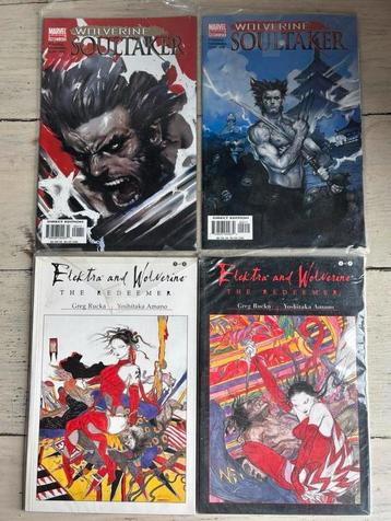Marvel wolverine soulseeker en Elektra beschikbaar voor biedingen