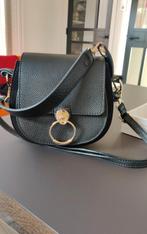 Leren Italiaanse tas als nieuw., Ophalen of Verzenden, Zo goed als nieuw, Bruin, Handtas