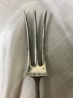 Antieke Franse verzilverde vleesvork met drie tanden, Antiek en Kunst, Ophalen of Verzenden