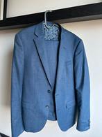 Prachtig blauw pak, Ophalen of Verzenden, Zo goed als nieuw, Maat 38/40 (M), Blauw
