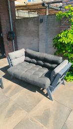 Intratuin loungebank / tuinbank uitklapbaar, Tuin en Terras, Tuinsets en Loungesets, Ophalen, Gebruikt, Bank