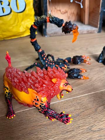Schleich Eldrador Figuren: Vuur Leeuw & IJs Scorpion beschikbaar voor biedingen