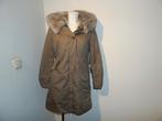 Woolrich parka capuchon met zacht bont heerlijk warm mt S, Bruin, Verzenden, Zo goed als nieuw, Woolrich