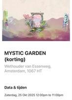 Mystic Garden 50 procent korting, Tickets en Kaartjes, Evenementen en Festivals, Twee personen