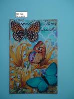 vintage kaartjes vlinders ( 16 verschillende ), Hobby en Vrije tijd, Nieuw, Knipvel, Ophalen, Dieren
