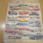 Poster Opel modellen, Vierkant, Ophalen of Verzenden, Zo goed als nieuw, A1 t/m A3