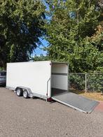 Hoka gesloten aanhanger met laadklep, Auto diversen, Aanhangers en Bagagewagens, Ophalen of Verzenden, Zo goed als nieuw