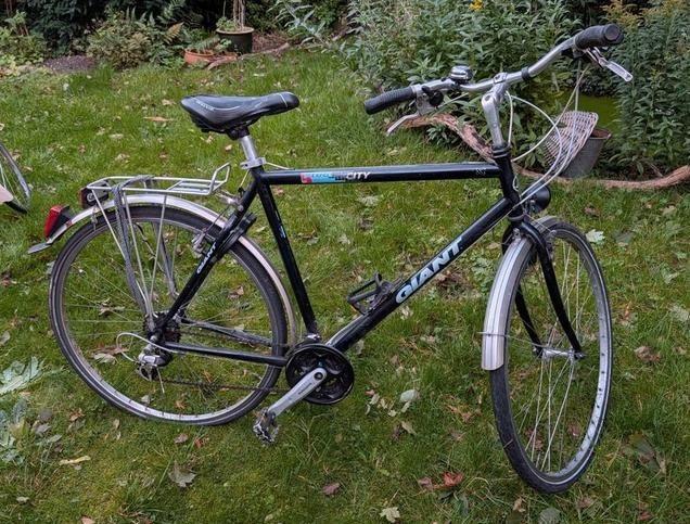 Giant Sportieve Herenfiets - 56cm, Fietsen en Brommers, Fietsen | Heren | Herenfietsen, Gebruikt, Giant, 53 tot 57 cm, Versnellingen