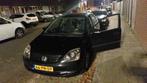 Honda Civic 1.4 I S 5DR 2004 Zwart, Auto's, Voorwielaandrijving, Zwart, 4 cilinders, Zwart