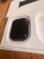 Apple Watch Series 7 45mm, Sieraden, Tassen en Uiterlijk, Smartwatches, Apple Watch ⌚️, Zwart, IOS, Ophalen of Verzenden